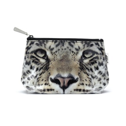 Leopard make up bag catseye london