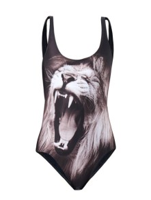 We Are Handsome, swimwear, fashion, big cats, tigers, photography, digital images, cats, Australian designgers, fun in the sun, bikini, one piece swimsuit, The Impressor, Lions