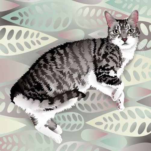 Buy it GIve it, Cats, Christmas gifts, gifts for cat lovers, unique cat themed gifts, Olive & Rye, holiday gifts, Tote Bags, Accessories, Olive & Rye, Digital Art, Cat Art