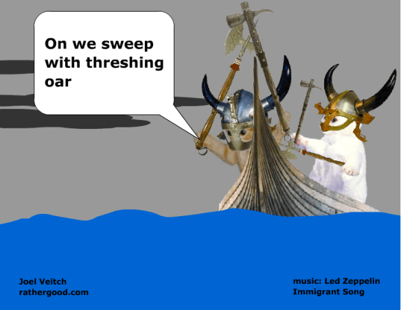 Viking Kittens by Joel Veitch, cats, cats, Vikings, Norwegian Forest Cats Maine Coon, Cats, Caturday, History of the domestic cat, Cat breeds, Cat breeds from Overseas, Cats from Norway